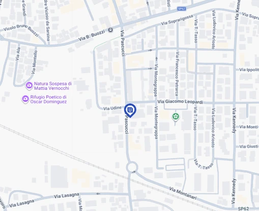 Mappa della sede di Gambettola