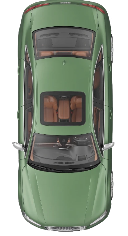 Auto vista dall'alto